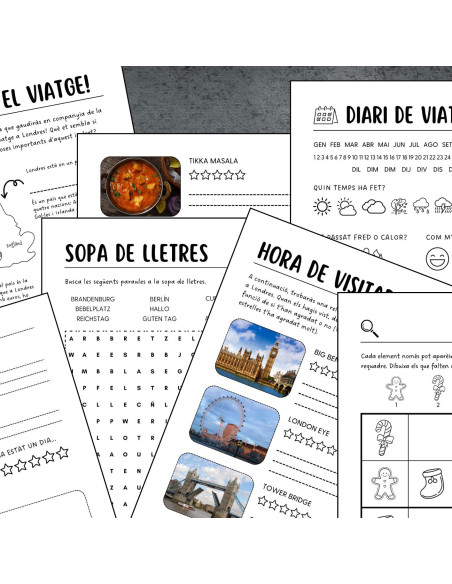 Cuaderno de viaje de Londres - Edición especial de Navidad