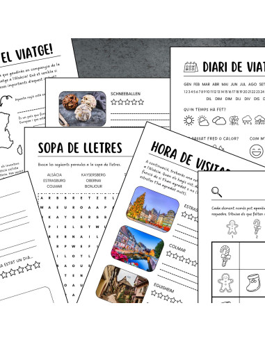 Quadern de viatge d'Alsàcia - Edició especial de Nadal