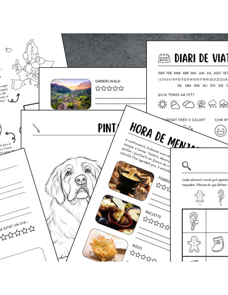 Cuaderno de viaje de Suiza - Edición especial de Navidad