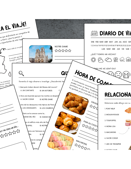 París - Cuaderno de Viaje