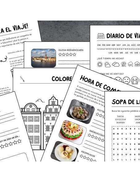 Estocolmo - Cuaderno de Viaje