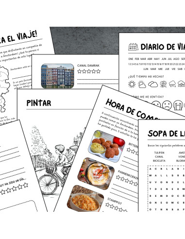 Ámsterdam - Cuaderno de Viaje